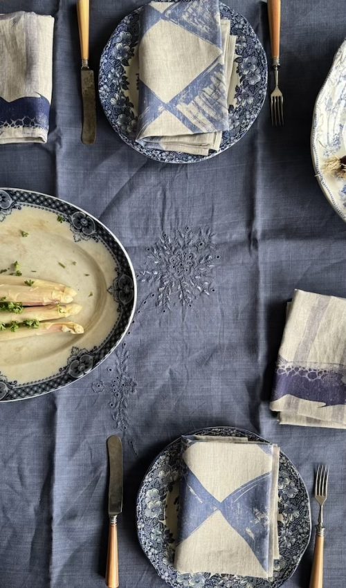 fisk, aubergine